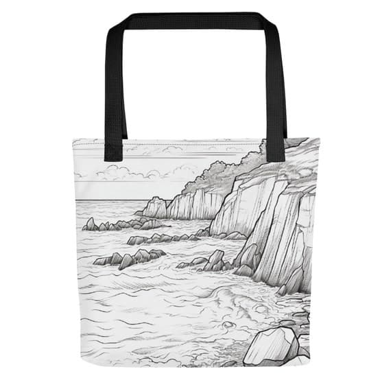 Sea Cliffs Color Me Tote