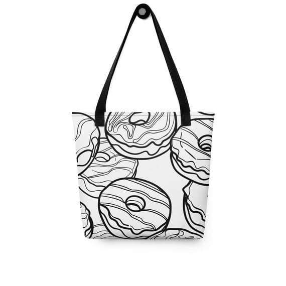 Delicious Donuts Color-Me Tote bag