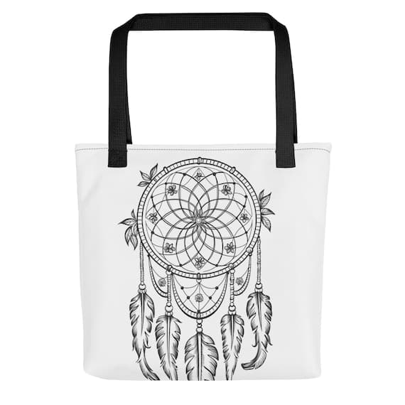 Dreamcatcher Mandala Color-Me Tote bag