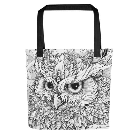 Spirit Owl Color Me Tote