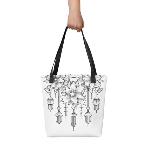 Boho Chic Color-Me Tote bag