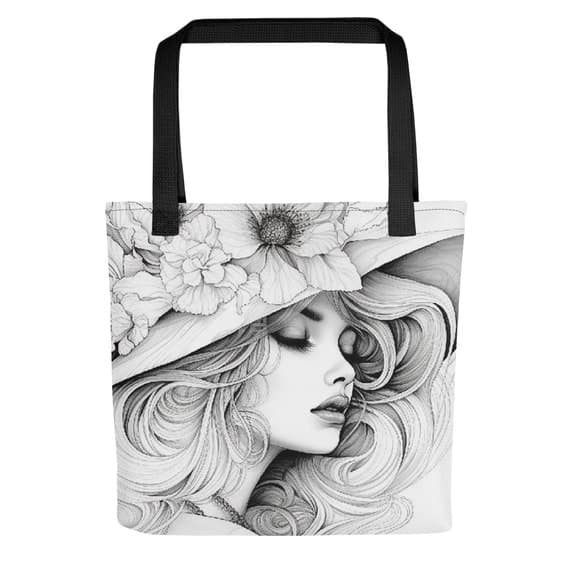 Fancy Hat Color Me Tote